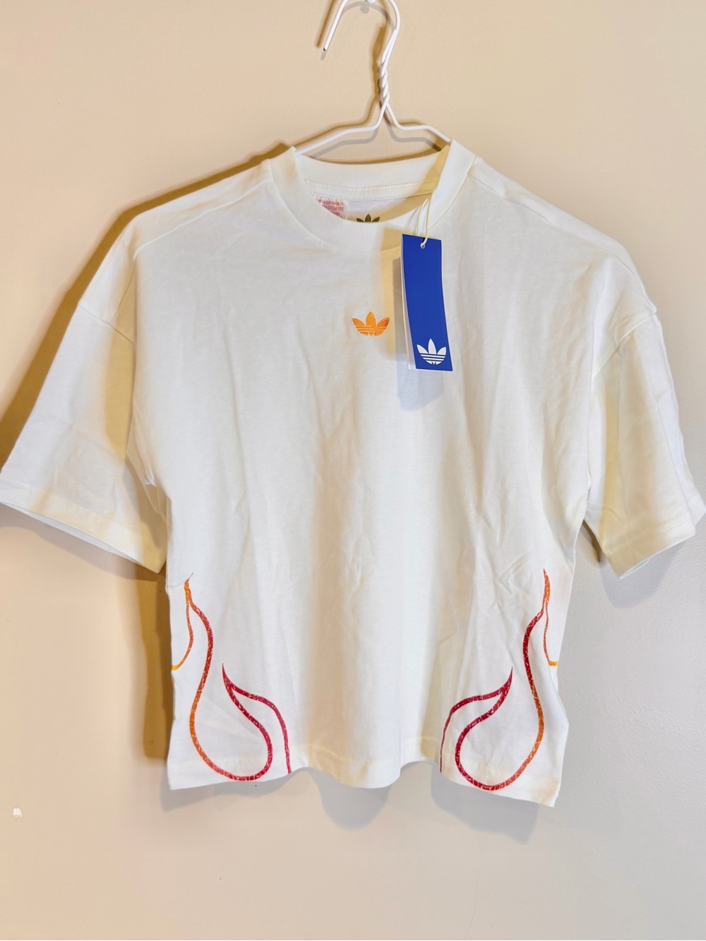 ADIDAS Kids- Flames Tee